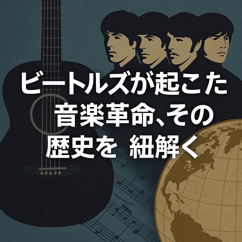 ビートルズが起こした音楽革命、その歴史を紐解く