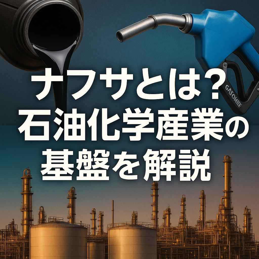ナフサとは？石油化学産業の基盤を解説