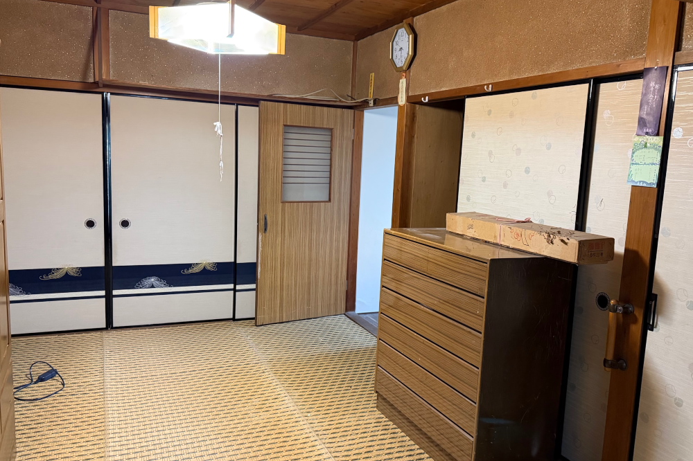 寝室北施工前