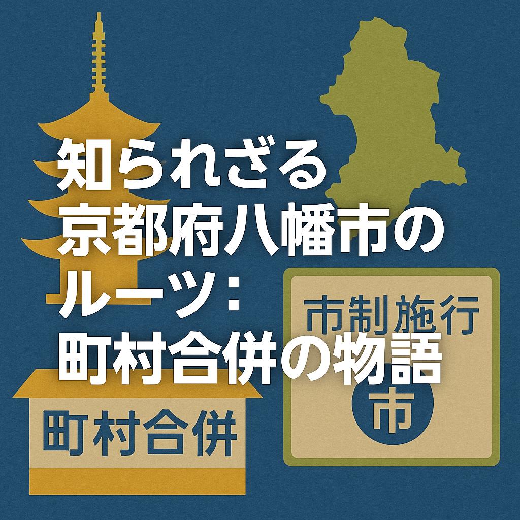 知られざる京都府八幡市のルーツ：町村合併の物語