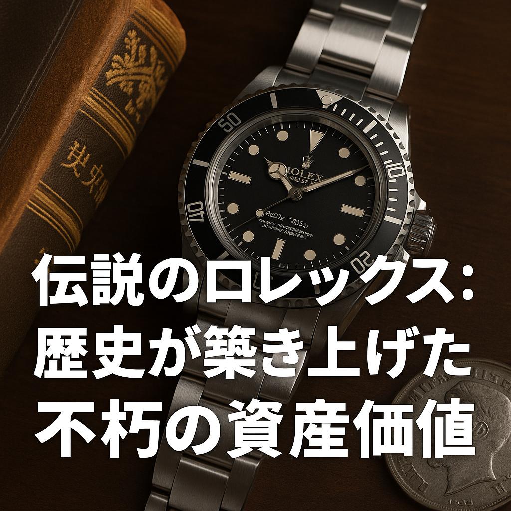 伝説のロレックス：歴史が築き上げた不朽の資産価値