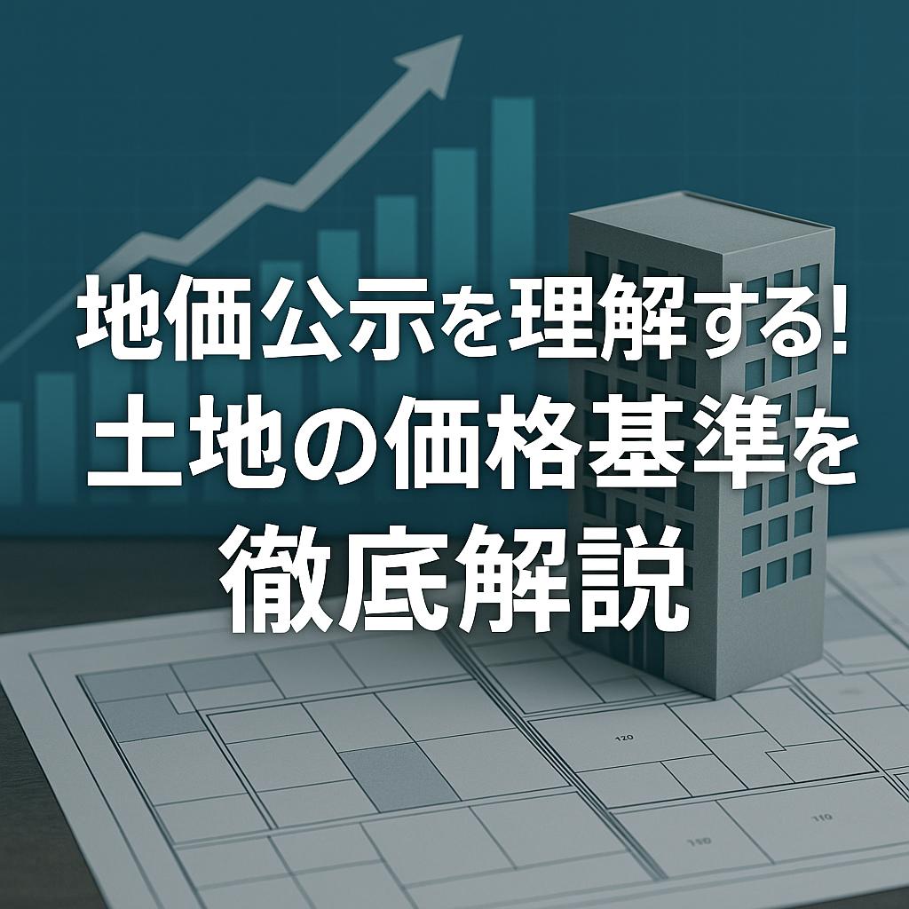 地価公示を理解する！土地の価格基準を徹底解説