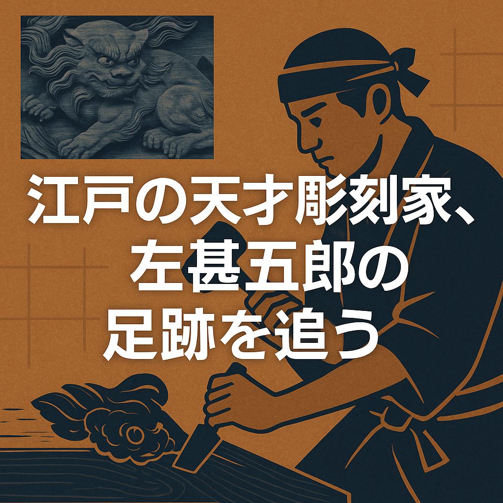 江戸の天才彫刻家、左甚五郎の足跡を追う