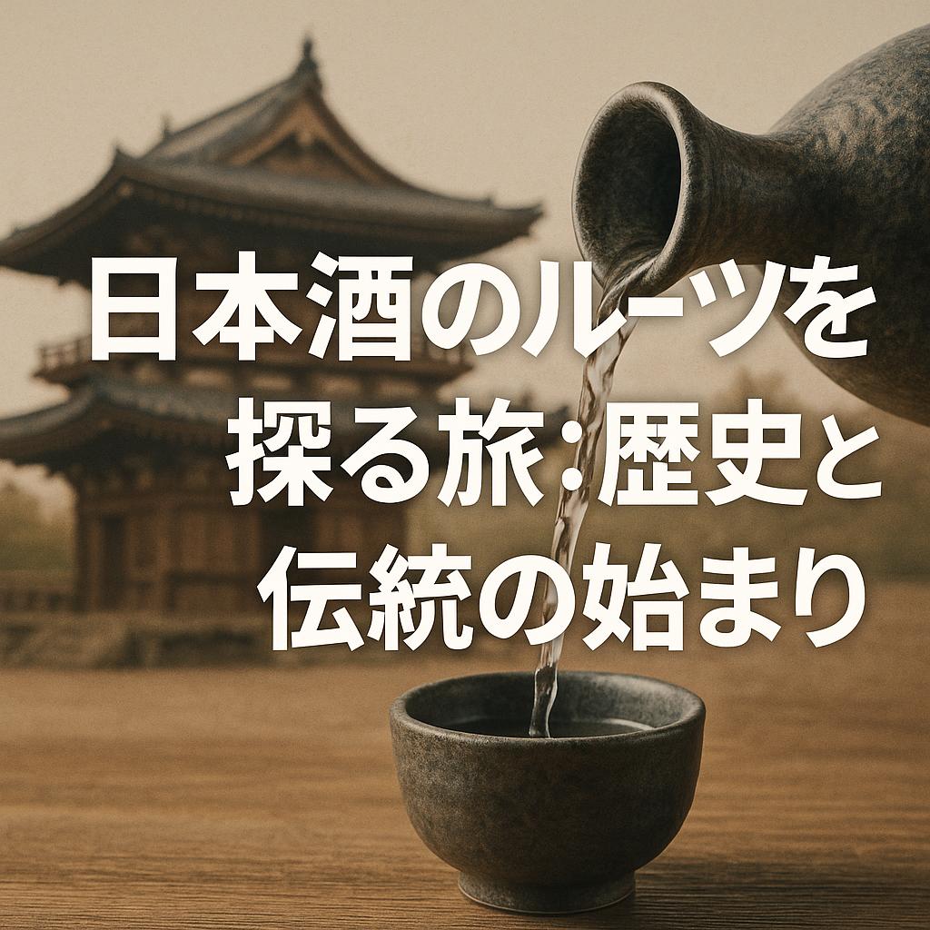 日本酒のルーツを探る旅：歴史と伝統の始まり
