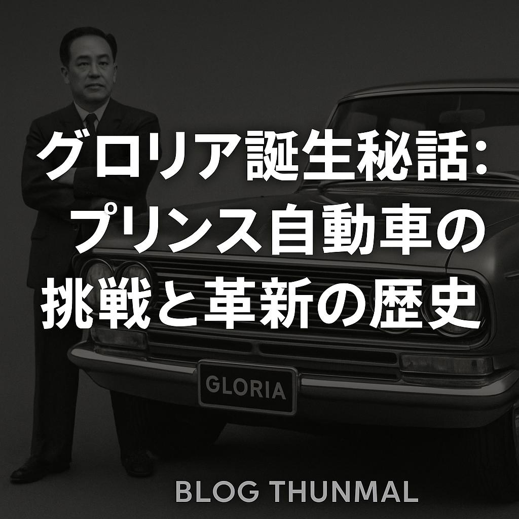 グロリア誕生秘話：プリンス自動車の挑戦と革新の歴史