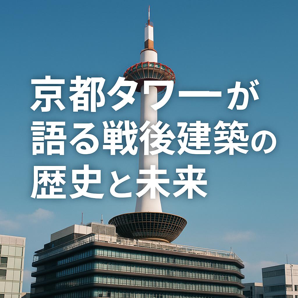 京都タワーが語る戦後建築の歴史と未来