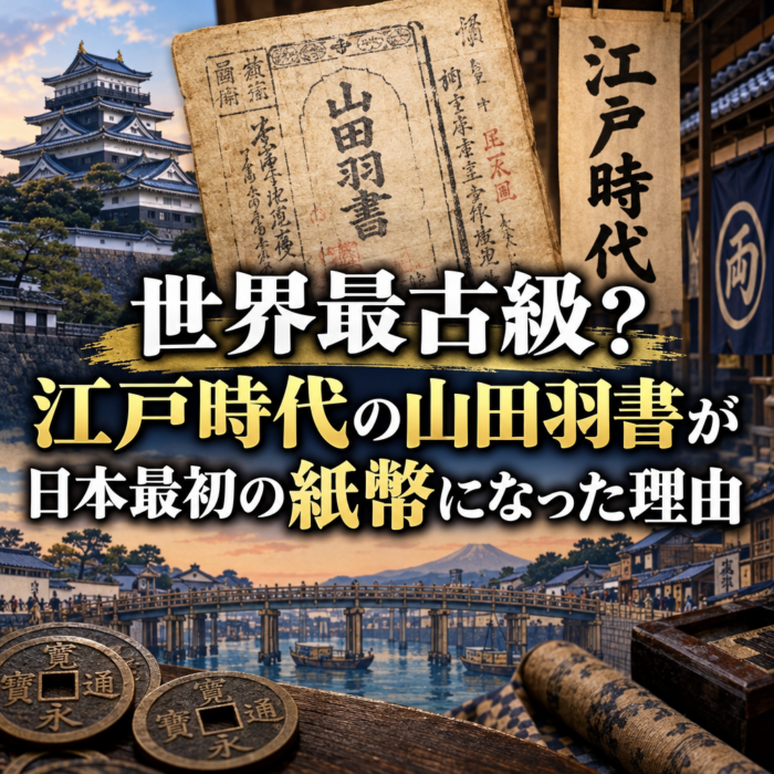 世界最古級？江戸時代の山田羽書が日本最初の紙幣になった理由